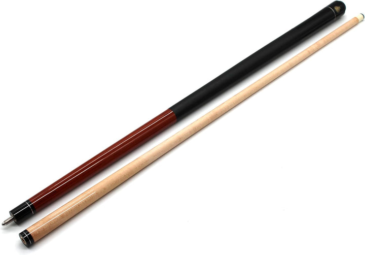 Billard Queue Set Komplettset Cobra Braun, 148cm Queue mit Köcher, Handschuh und Kreide
