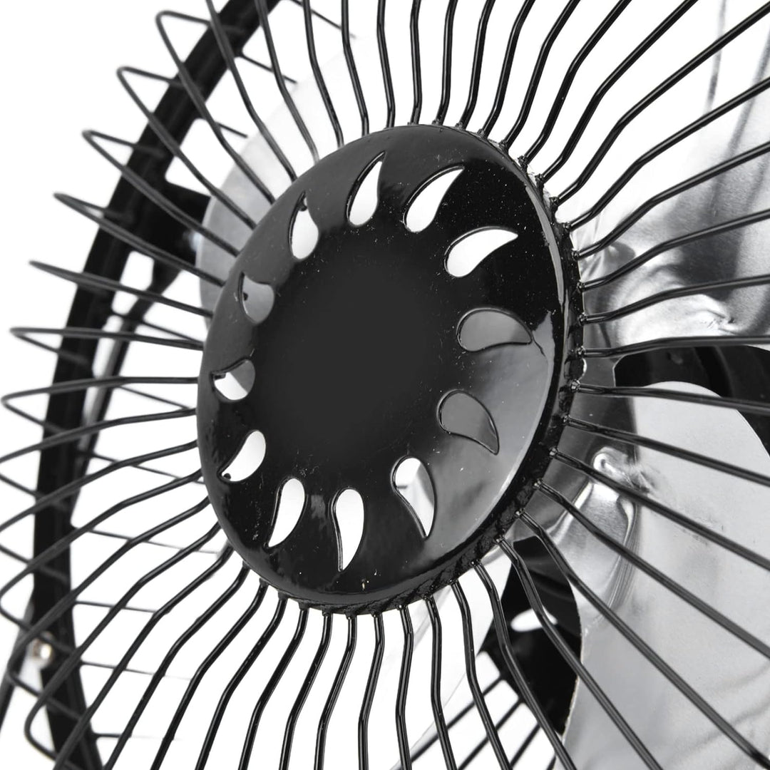 Okuyonic Solarbetriebener Ventilator, robuster, langlebiger Solar-Aussenventilator, schnelle Geschwi