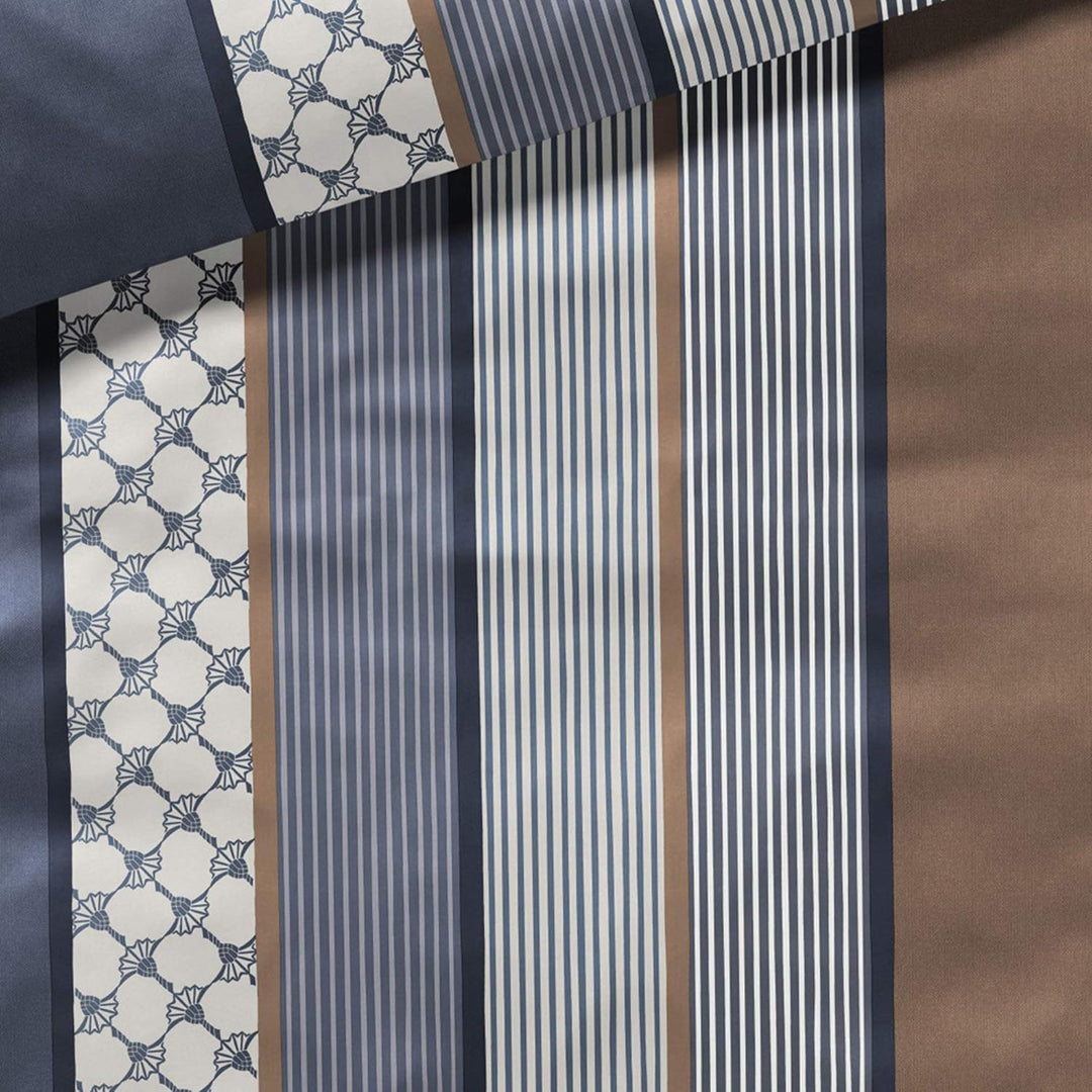 Joop! Bettwäsche Cornflower Stripe deep ocean 1 Bettbezug 135 x 200 cm + 1 Kissenbezug 40 x 80 cm, 1
