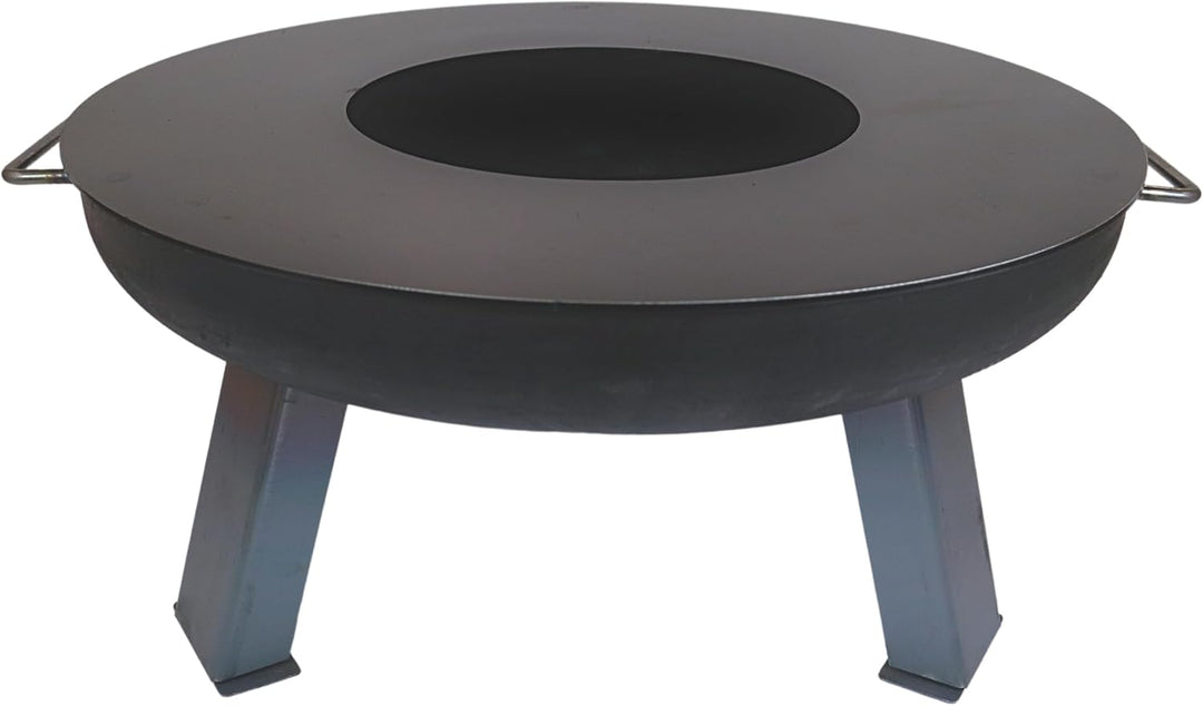 SOUK ONE Plancha Ø 80 cm Feuerring Feuerplatte Grillring für Feuerschale oder Feuertonne - Grillplat