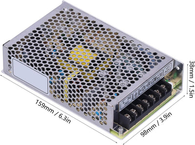 D-60A LED-Schaltnetzteil Universelles Geregeltes Schaltnetzteil Doppelausgang DC 5V / 4A 12V / 3A Ei