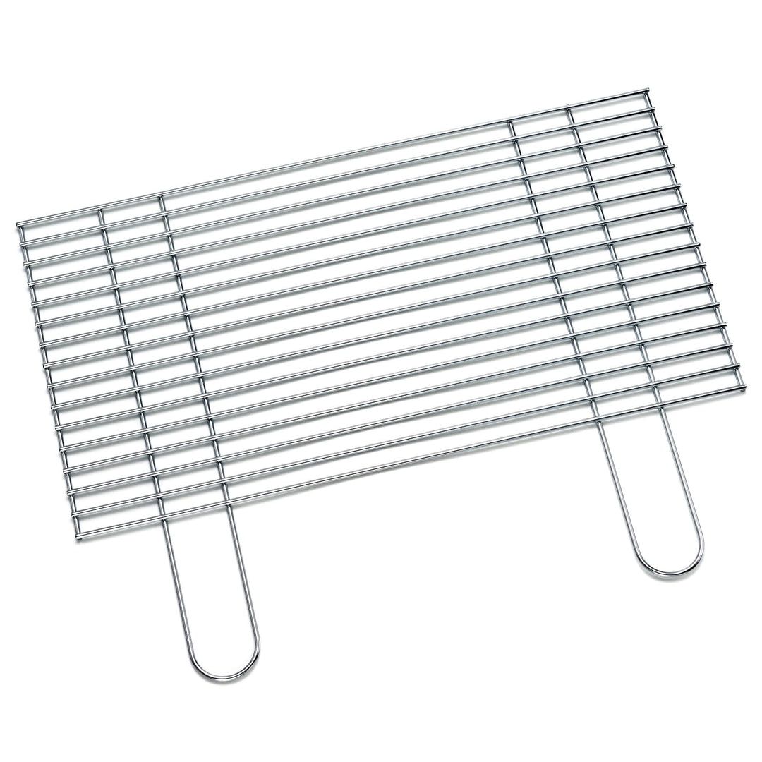 FLAMMBURO Grillroste eckig 58x30 cm - In verschiedenen Grössen erhältlich, aus verchromtem Stahl, St