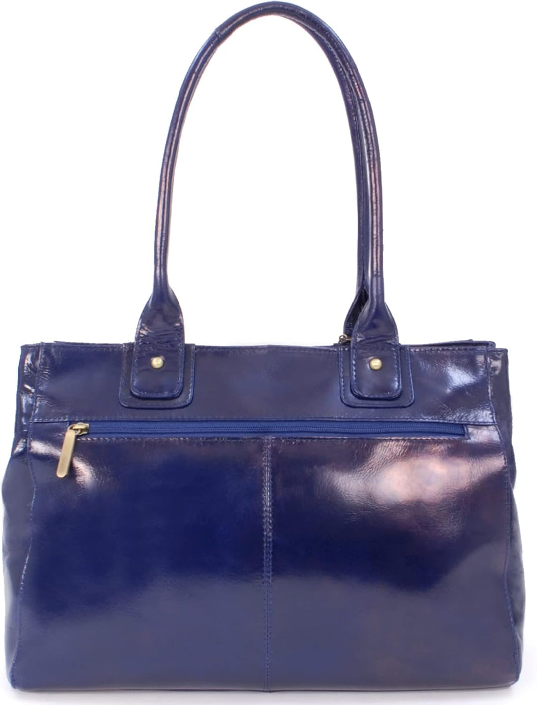 Catwalk Collection Handbags - Leder - Grosse Schultertragetasche/Umhängetasche/Shopper/Tote - KENSIN