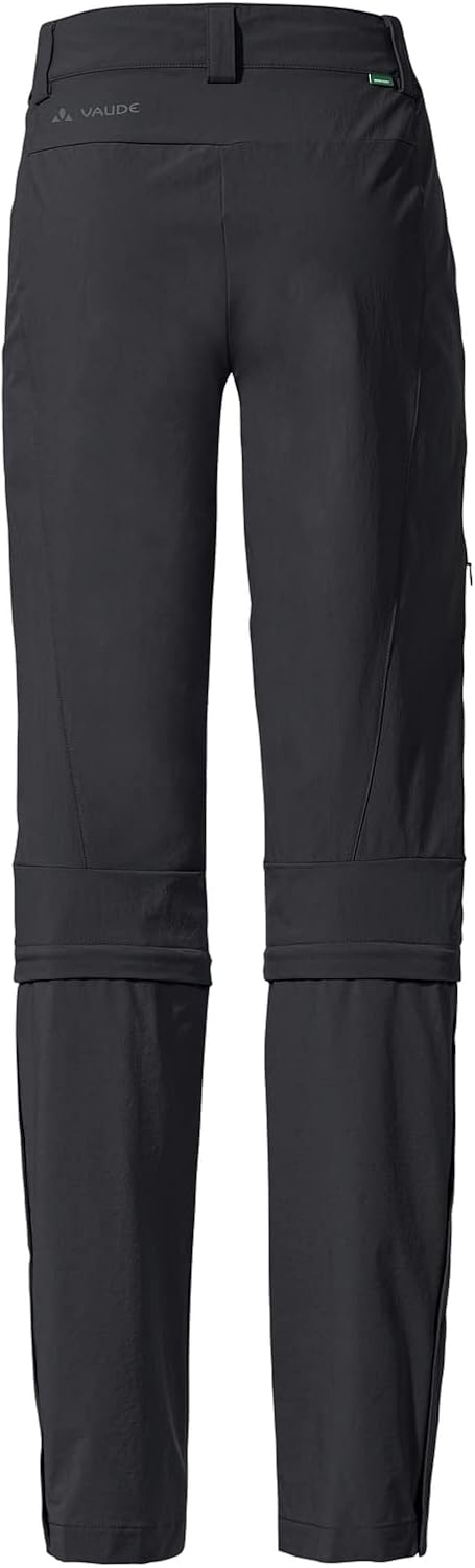 Vaude Damen Hose Women's Farley Stretch Capri T-Zip Pants Iii 42 Schwarz, 42 Schwarz