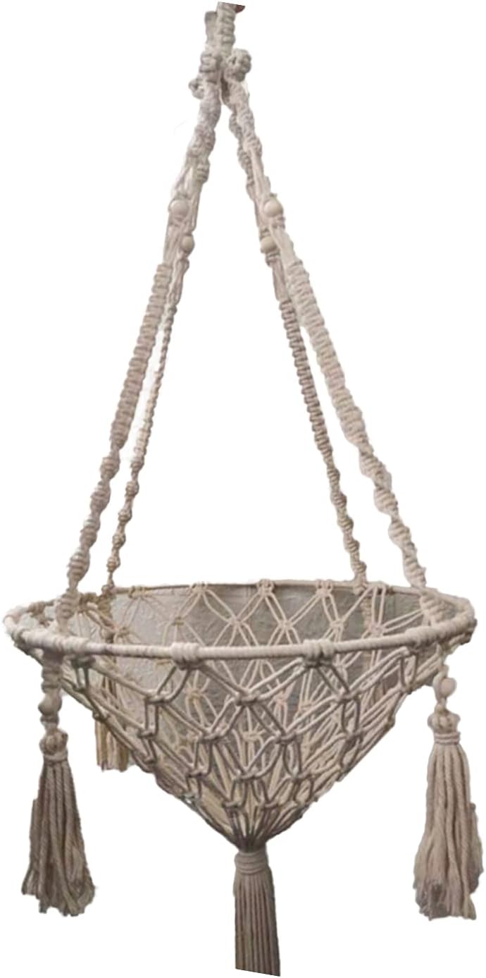 Makramee-Katzenbett, Hängematte für Katze, Katzenschaukel, handgestrickt, hängende Katzennester, Hau