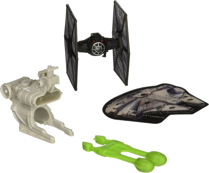 Star Wars TIE Fighter mit Blast Attack - Hot Wheels Star Wars Flieger mit Abschlussvorrichtung