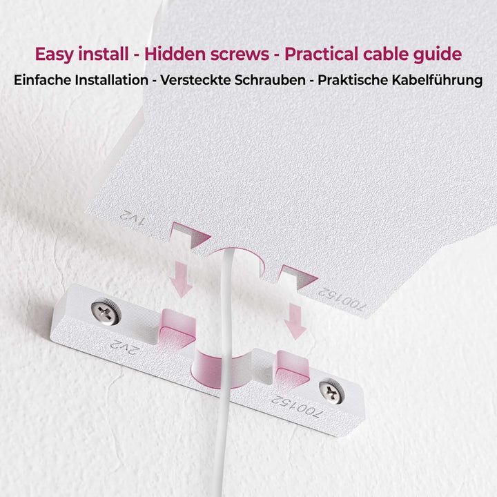 Babyphone Wandhalterung Kamera Halter passend für Philips Avent SCD843/26 SCD833/26 SCD831/26 SCD841