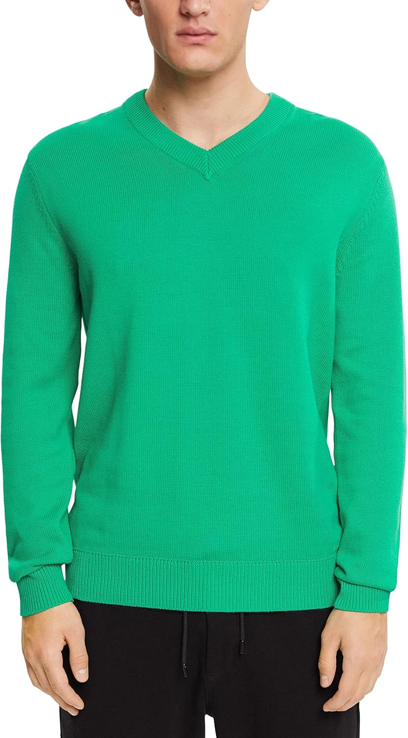 ESPRIT Strickpullover mit V-Ausschnitt