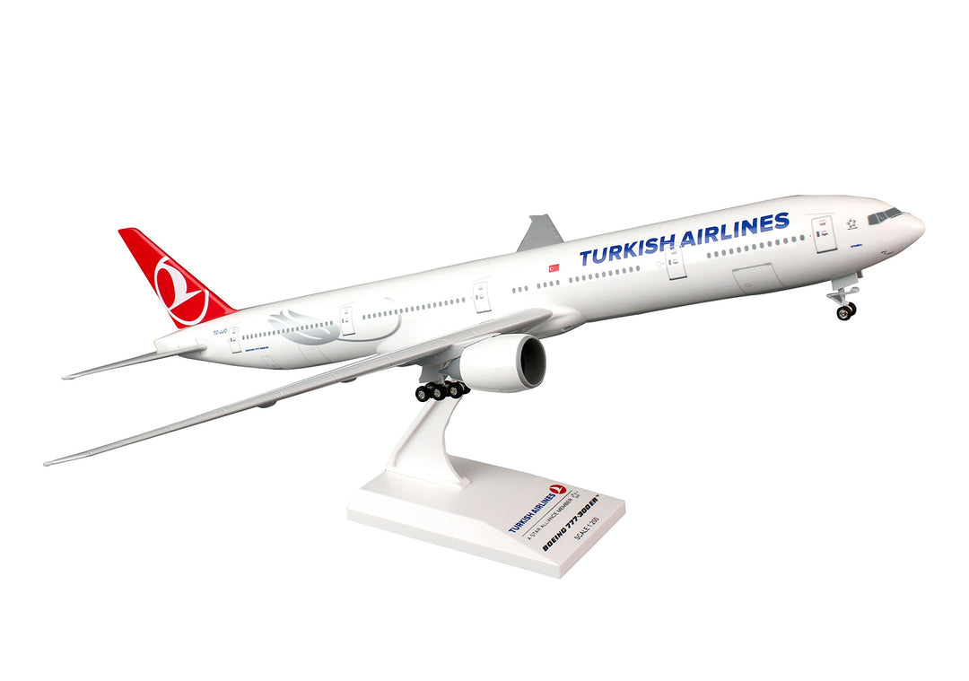 Boeing 777-300ER Turkish Airlines Scale 1/200 w/Gear