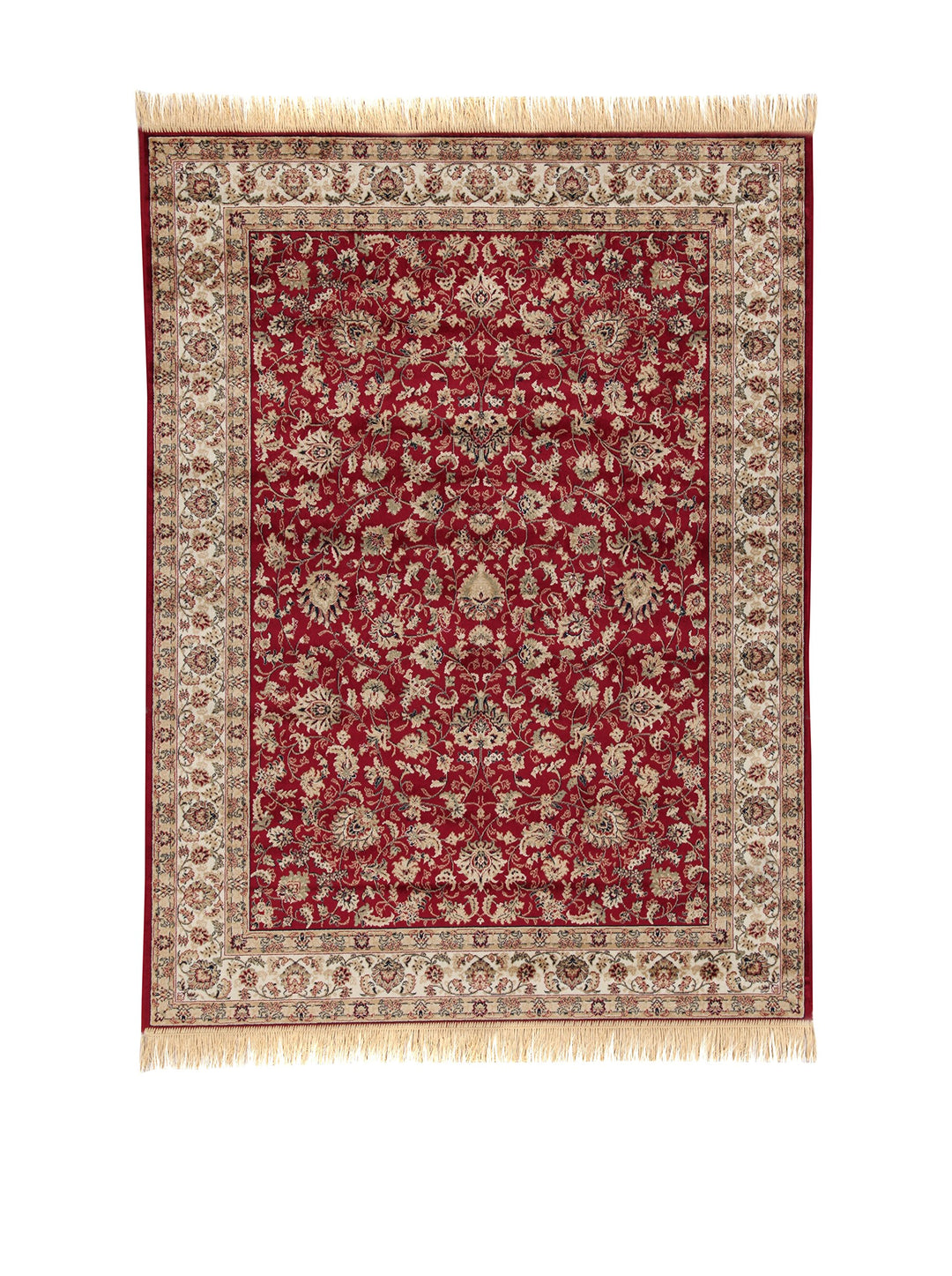 ABC Tappeti Teppich Farshian Hereke rot/lehmbraun 67 x 105 cm