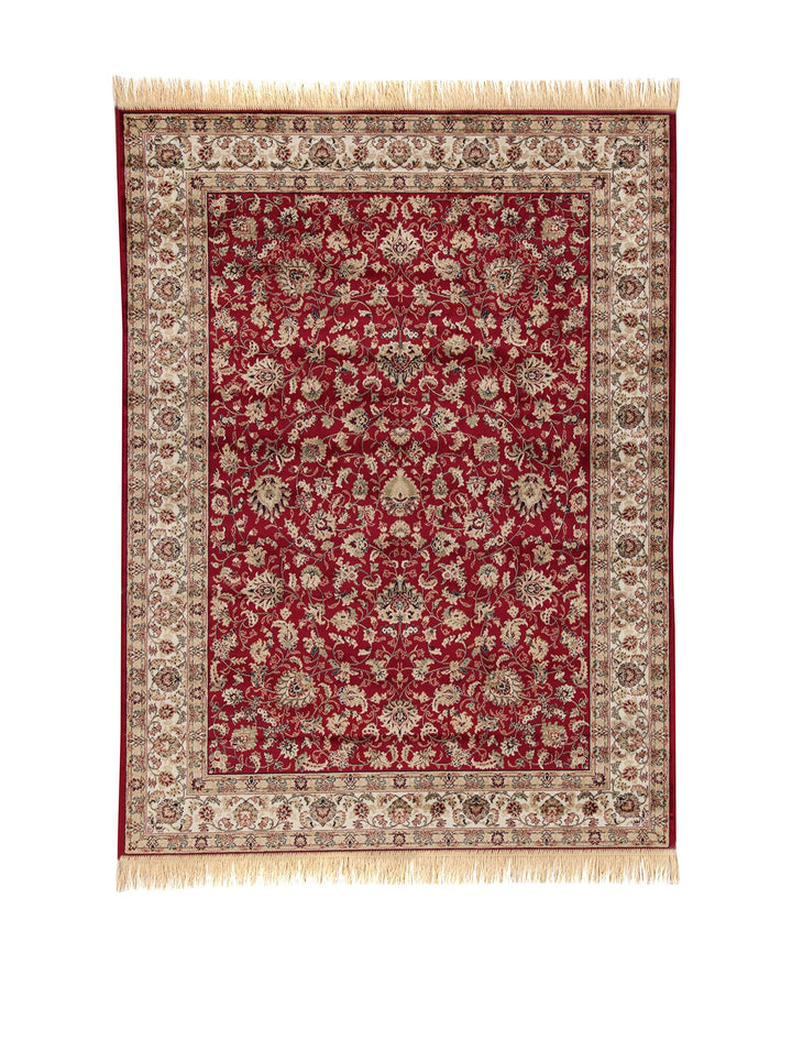 ABC Tappeti Teppich Farshian Hereke rot/lehmbraun 67 x 105 cm