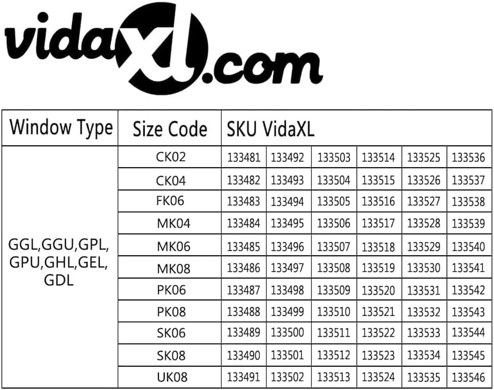 vidaXL Verdunkelungsrollo Dachfensterrollo Verdunkelung Klemmrollo Dachrollo Verdunklungsrollo Seite