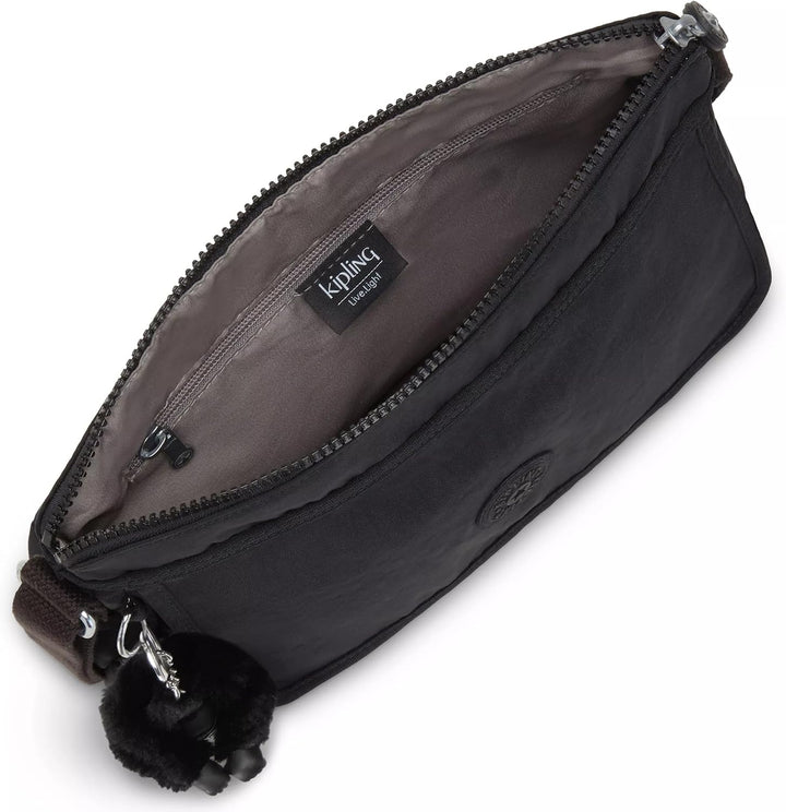 Kipling Damen Aisling Umhängetasche Black Noir, Black Noir
