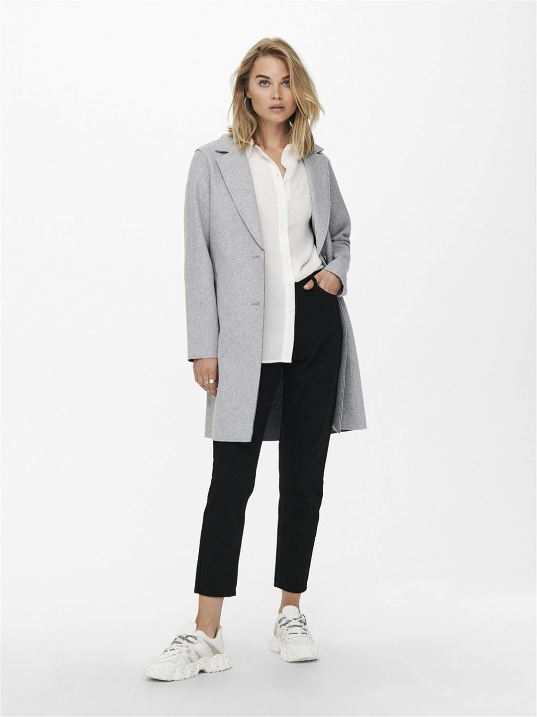 Only Damen Jacke 15213300 XS light grey melange, XS light grey melange