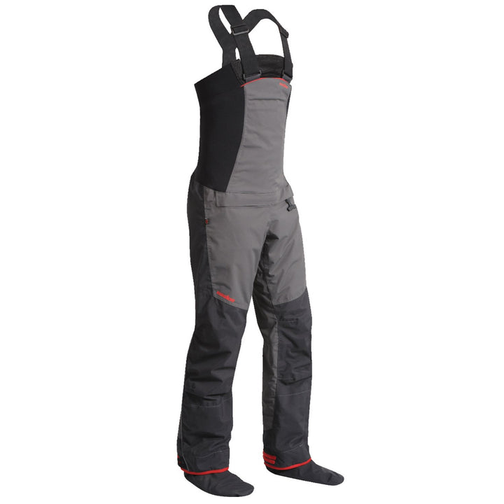 Nookie Pro Bib Doppel Taille Dry Hose In Charcoal Gray. Wasserdicht und atmungsaktiv - Easy Stretch