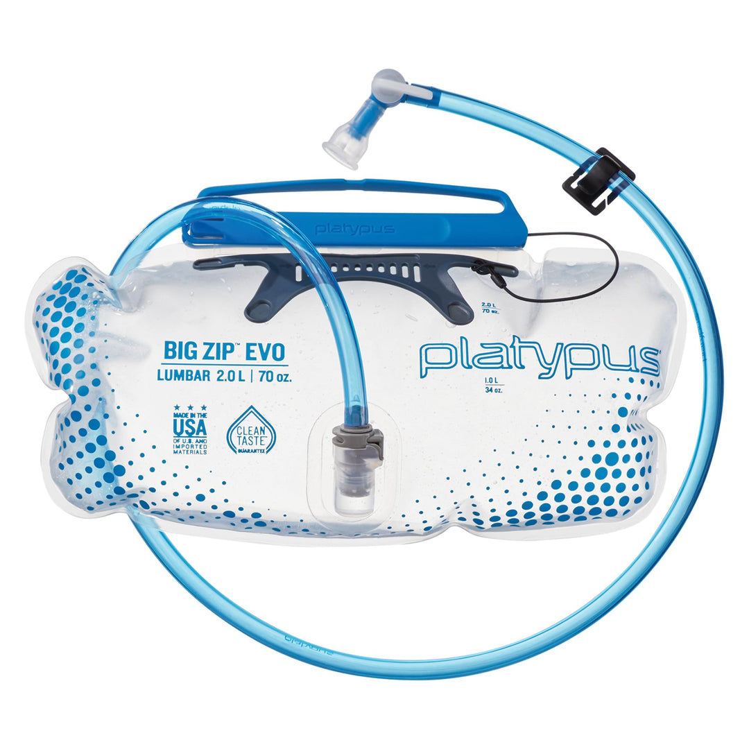 Platypus grosser Reissverschluss evo 2.0l einfarbig 2.0L Lumbar, einfarbig 2.0L Lumbar