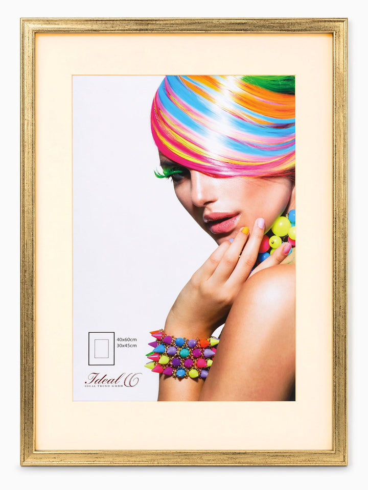 IDEAL TREND 3D Objektrahmen Holz Bilderrahmen Wanddeko Collage Poster Shirt Trikot Rahmen: Farbe: Go