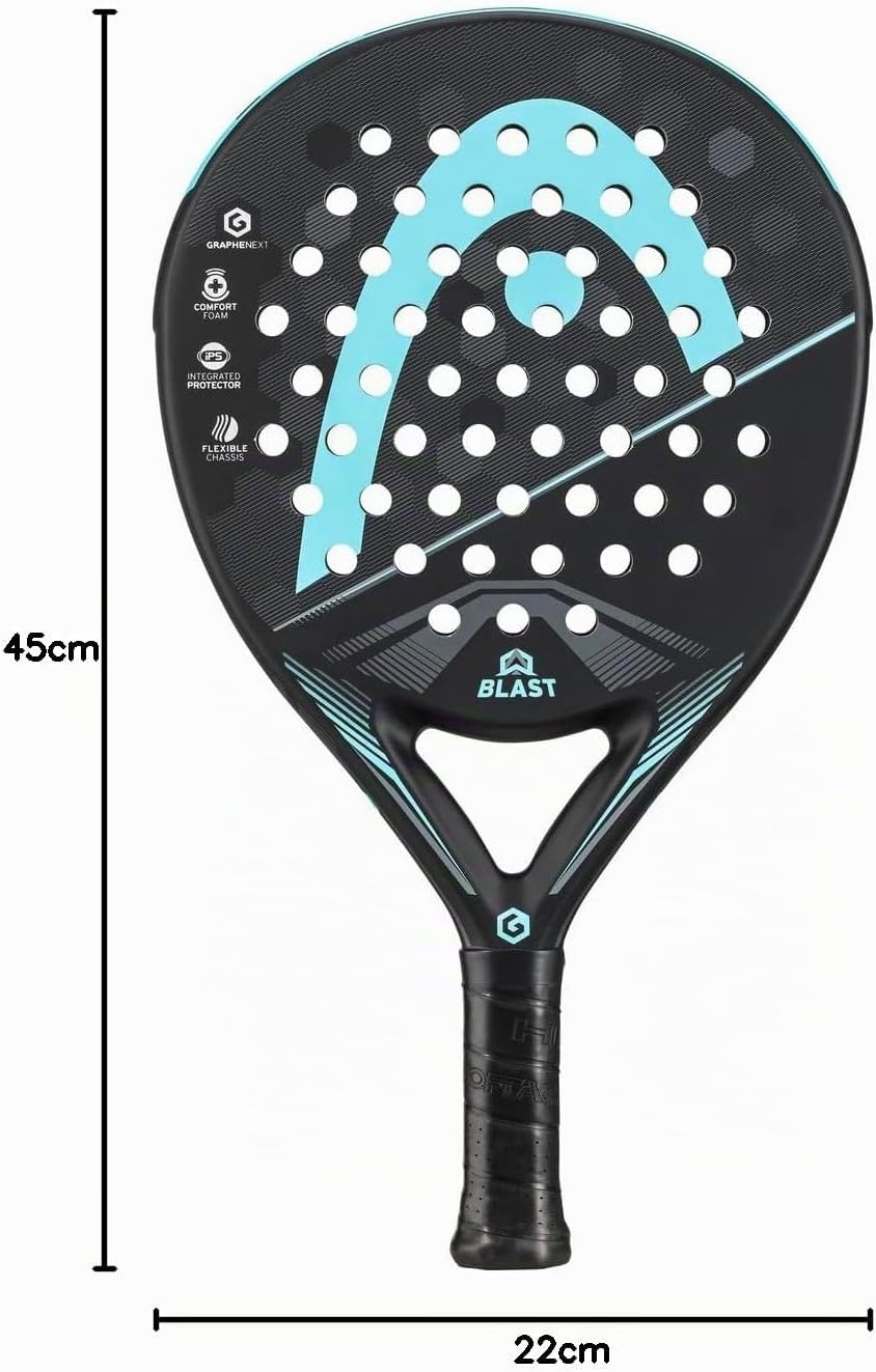Head GrapheneXT Blast Padelschläger, Schwarz / Blau
