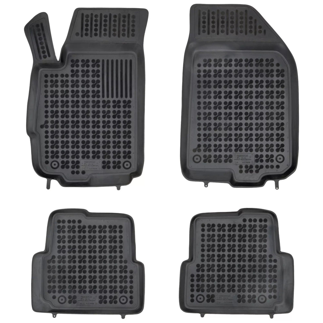 M MOTOS Gummimatten Auto Fussmatte passt für Chevrolet Aveo T300 2011-2020 Verbessern Sie Ihren Reis