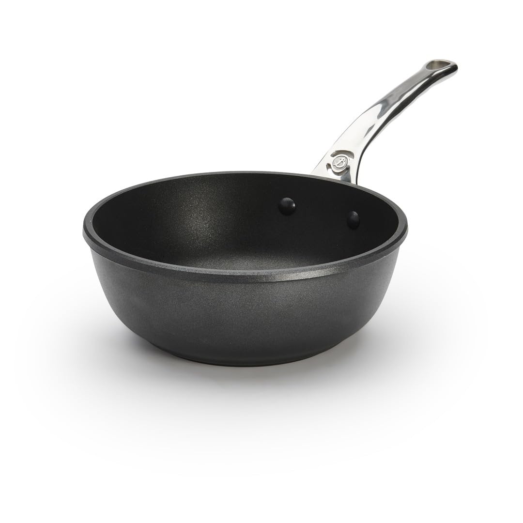 DeBuyer Sauteuse, Edelstahl, Silber, 20 cm