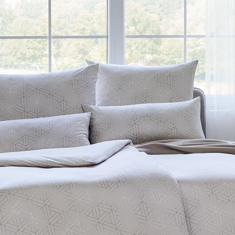 ESTELLA Atelier Bettwäsche Pippa Farbe ecrue Grösse 135x200 + 80x80 Ecrue 135x200 + 80x80, Ecrue 135