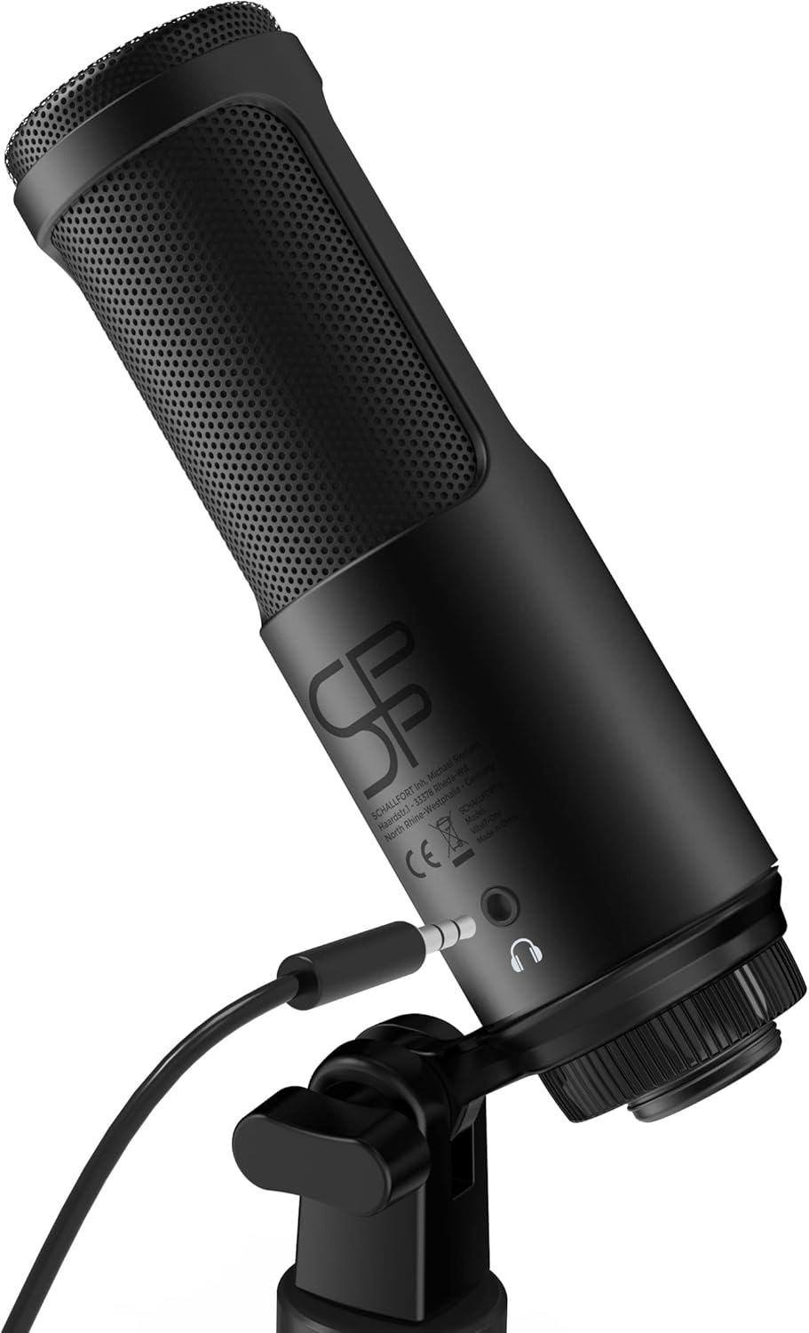 Mikrofon Vibe7-RGB (7-teilig), RGB-Beleuchtung, USB-C Plug & Play, AUX, Touch-Bedienung, Kondensator