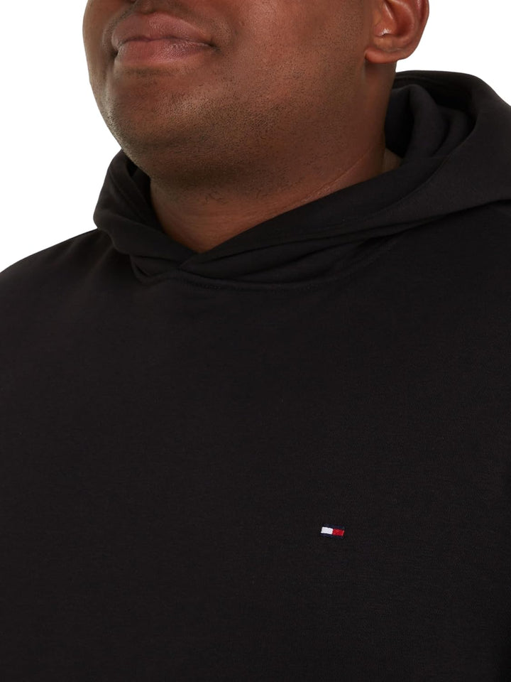 Tommy Hilfiger Herren Flag Logo Hoody Mw0mw34266 Schwere Strickwaren (1er Pack) M Schwarz (Black), M