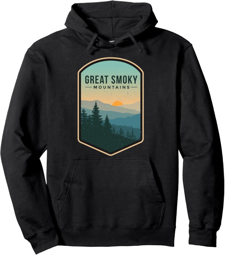 Tolles Smoky Mountains-Shirt im Retro-Nationalpark Tennessee Pullover Hoodie
