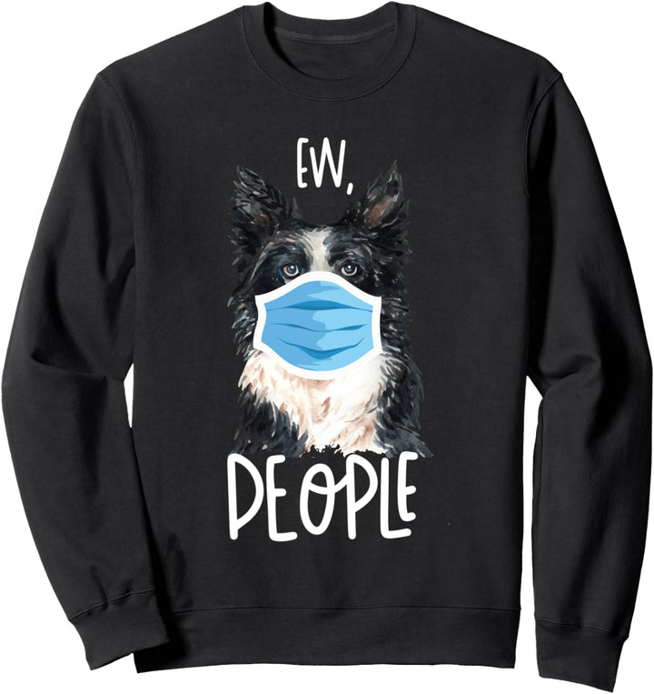 Lustige Border Collie Grafiken Sweatshirt