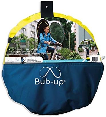 Bub-up Regenschutz für Fahrrad, ersetzt Regenbekleidung (wasserdicht, Jacke, Cape, Parka, Poncho...)