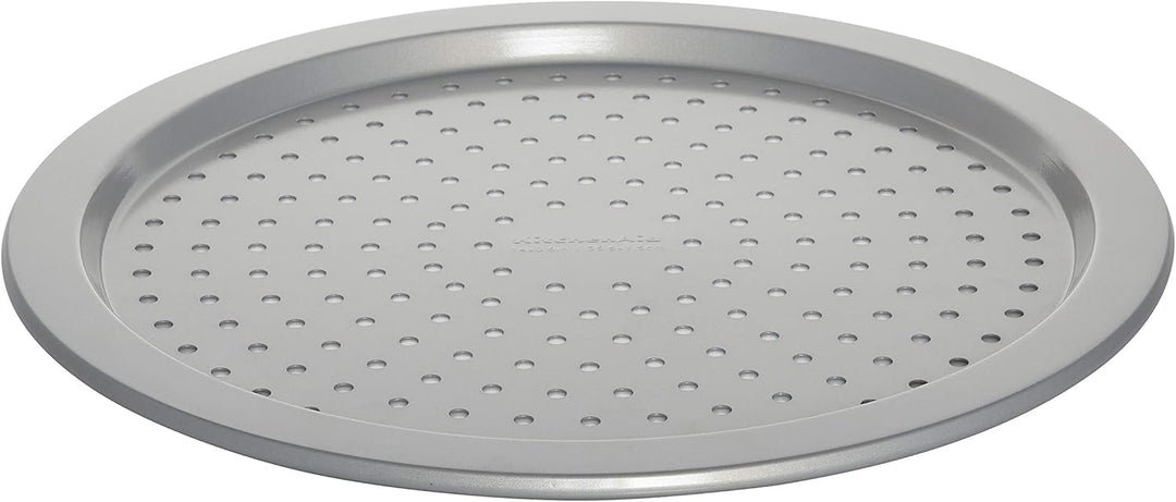 KitchenAid Pizza-Crisper, antihaftbeschichtet, Stahl, 35,6 cm, silberfarben 14-Inch Pizza Crisper, 1