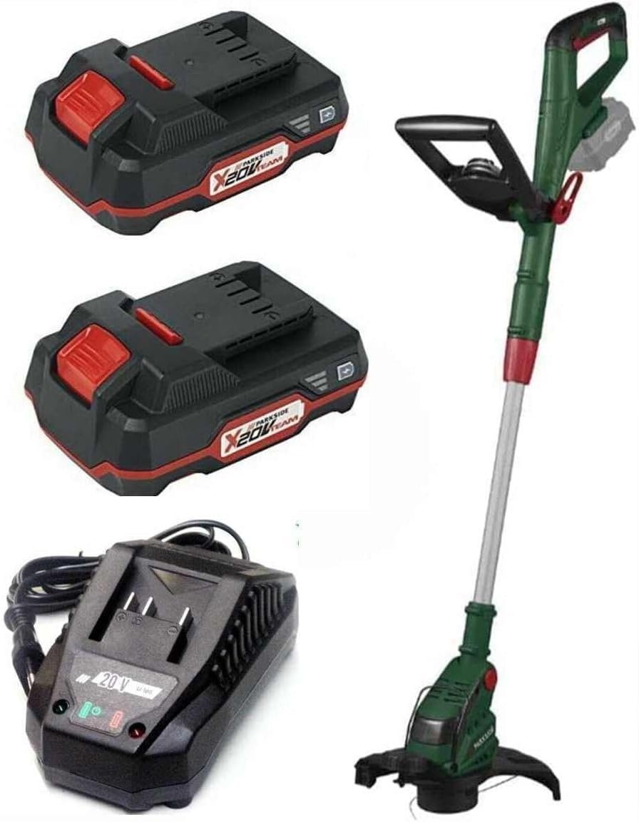 PARKSIDE Akku-Rasentrimmer »PRTA 20-Li, mit 2 x Akku 2 Ah + Ladegerät, kompatiebel mit Allen X20V Te