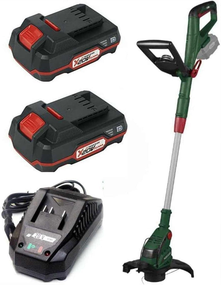 PARKSIDE Akku-Rasentrimmer »PRTA 20-Li, mit 2 x Akku 2 Ah + Ladegerät, kompatiebel mit Allen X20V Te