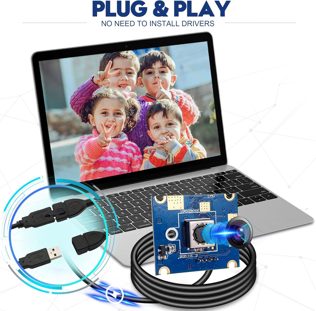ELP 5 Megapixel Autofokus USB Kamera CMOS OV5640 60 Grad Objektiv 25 * 30mm Mini USB HD Kameramodul