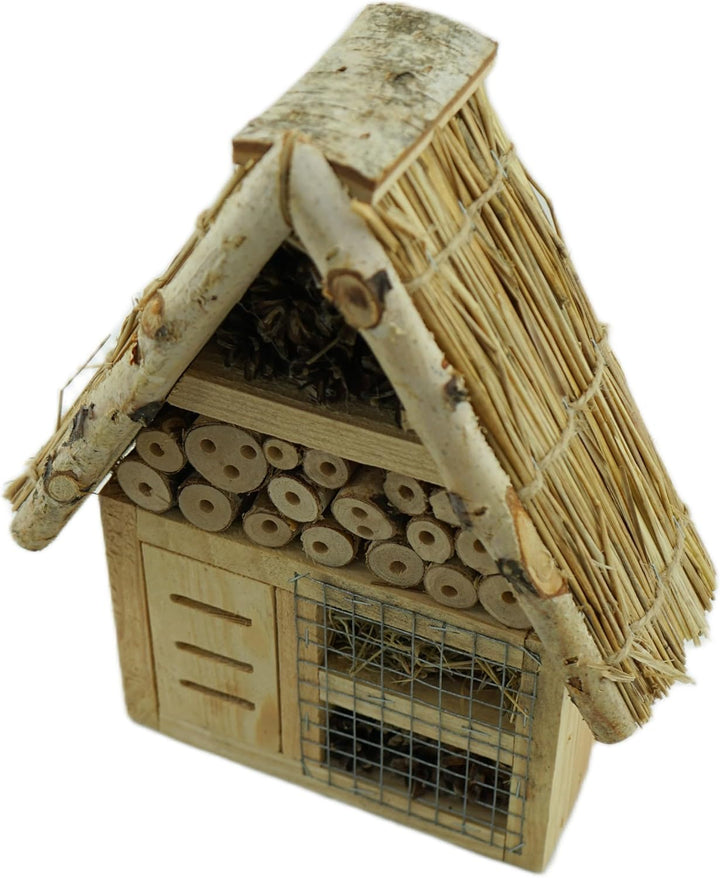 Insektenhaus Insektenhotel XL Bienenhaus Holz Winterquartier Biene Nistkasten 37x21x8cm