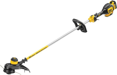 DeWalt Rasentri mmer (18 Volt, 5,0 Ah Akku, bürstenlos, 30 cm Schnittbreite, zwei-Stufen-Elektronik,