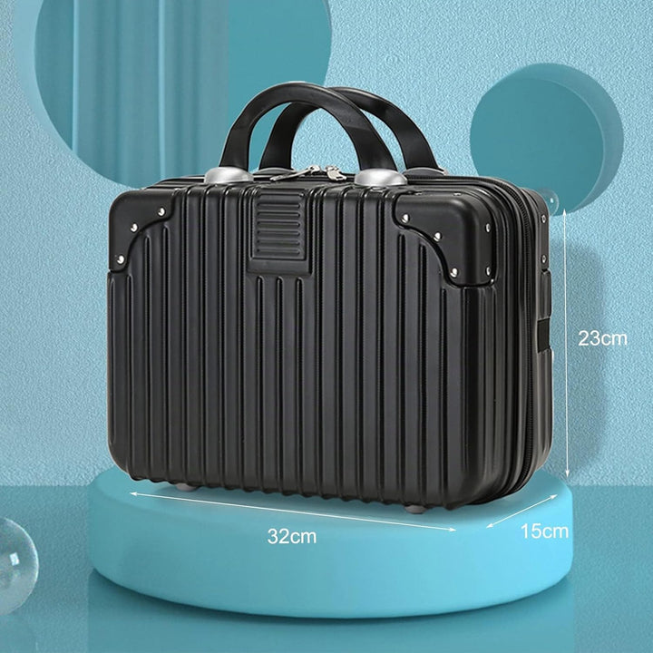 Balakaka Kosmetikkoffer Wasserdicht Schminktasche Leichter Handgepäck Beauty Case mit Handgriff und