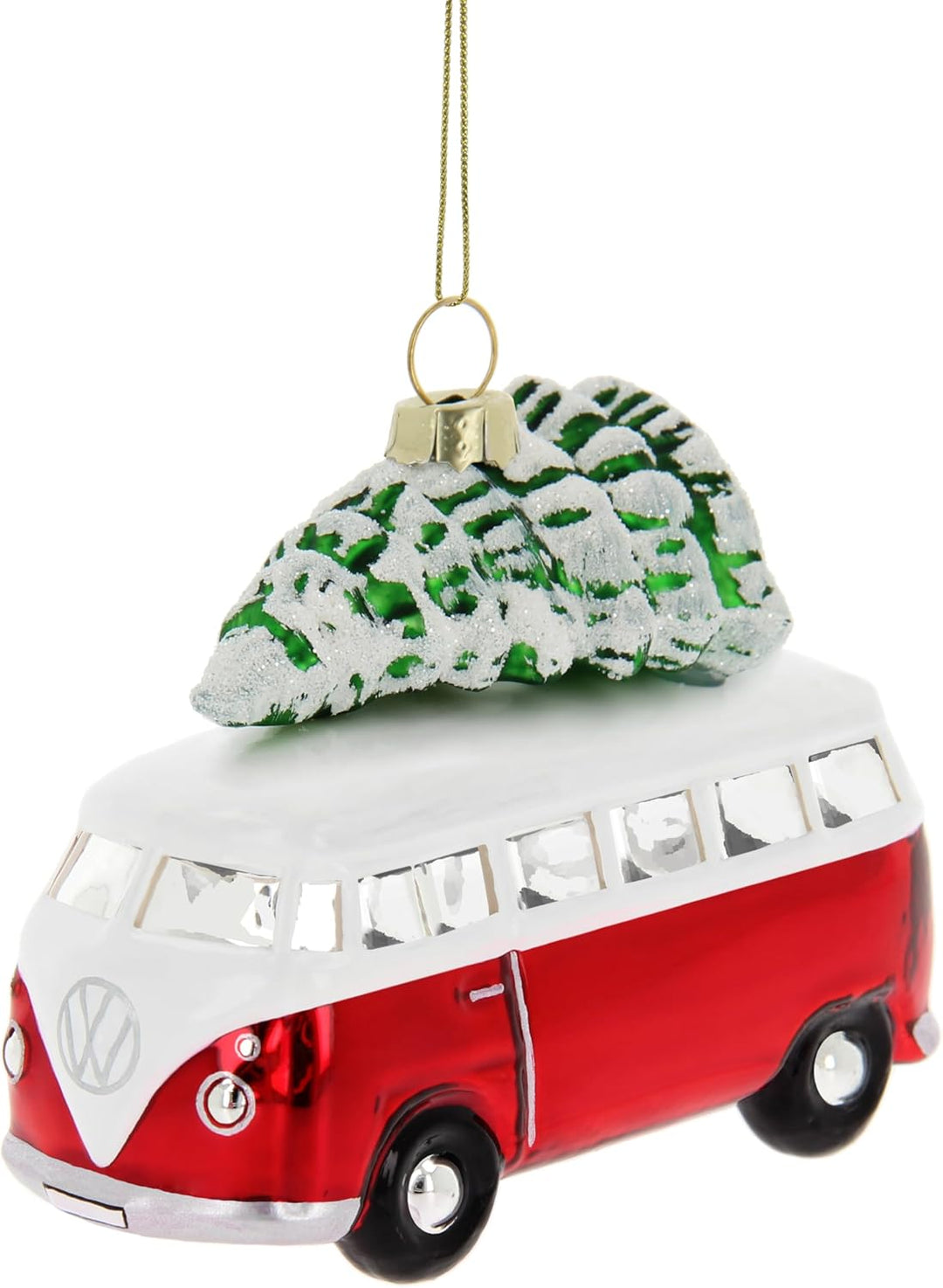 BRISA VW Collection - Volkswagen T1 Bulli Bus Weihnachtsschmuck & Dekoration aus Glas in Geschenkbox