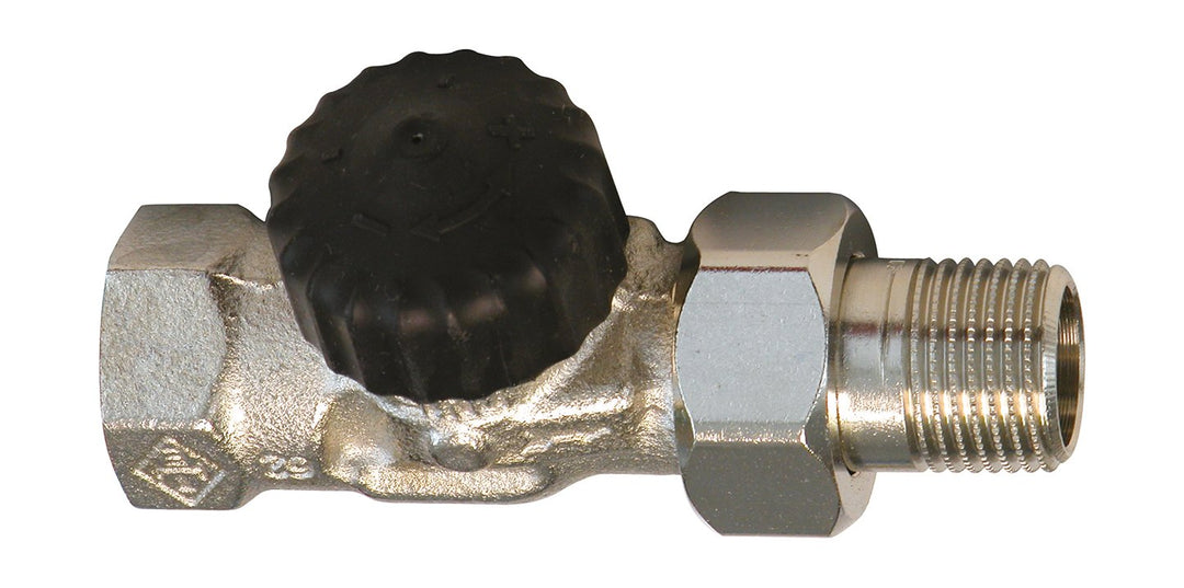 Heimeier 27129 5 Thermostatventil-Unterteil 3/8 Zoll, Durchgangsform-3/8 Durchgangsform - 3/8 Zoll,