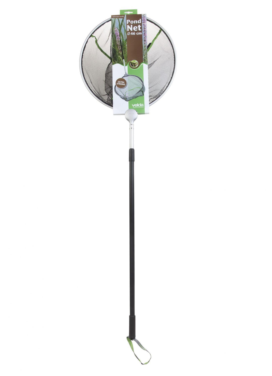 velda Teichkescher rund 46 cm mit Teleskopstiel
