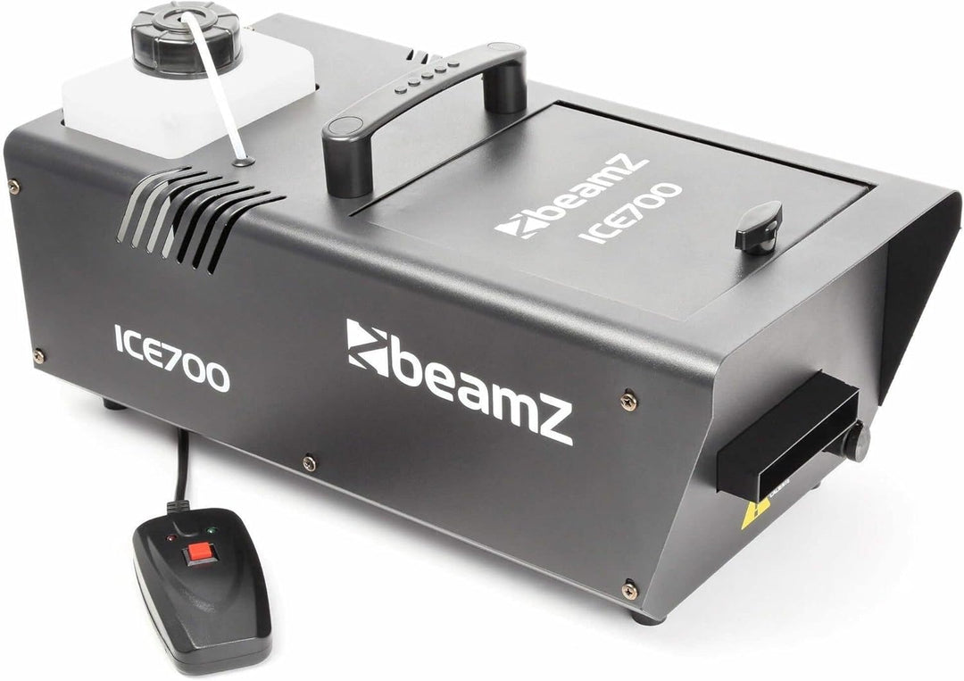 BeamZ ICE700 Bodennebelmaschine, Low Fog Machine, 700 Watt Bodennebler, Rauchmaschine, Boden Nebelma