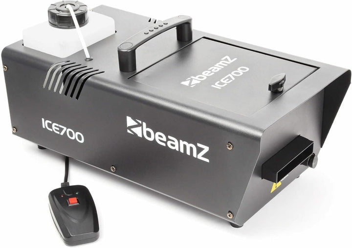 BeamZ ICE700 Bodennebelmaschine, Low Fog Machine, 700 Watt Bodennebler, Rauchmaschine, Boden Nebelma