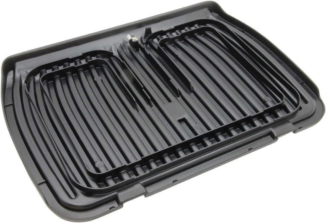 Grillplatte Unten kompatibel mit/Ersatzteil für Tefal TS-01043490 GC750D GC7508 OptiGrill Kontaktgri