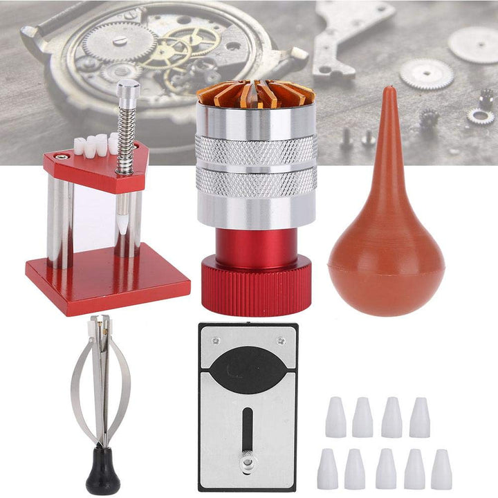Uhrenwerkzeug, 5 Stücke Uhr Reparatur Set, Legierung Stahl Uhr Reparatur Werkzeug, Gummi Staub Luftg
