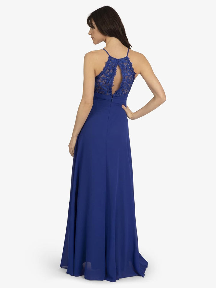 Damen Apart Abendkleid aus Chiffon und Spitze Special Occasion Dress, S Royal