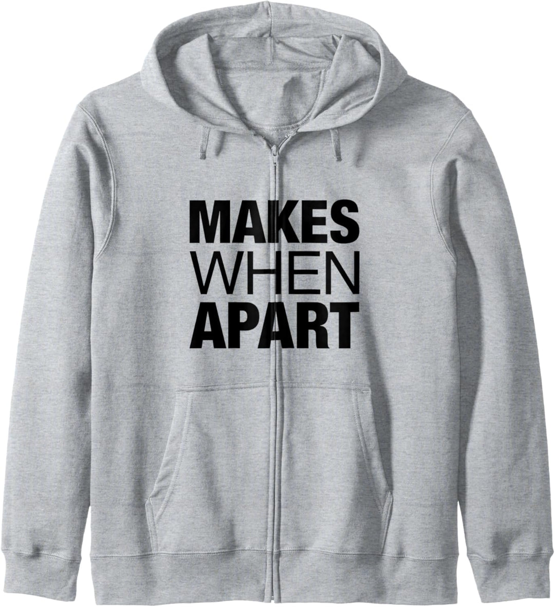 Nothing Makes Sense When We're Apart Partnerlook Kapuzenjacke