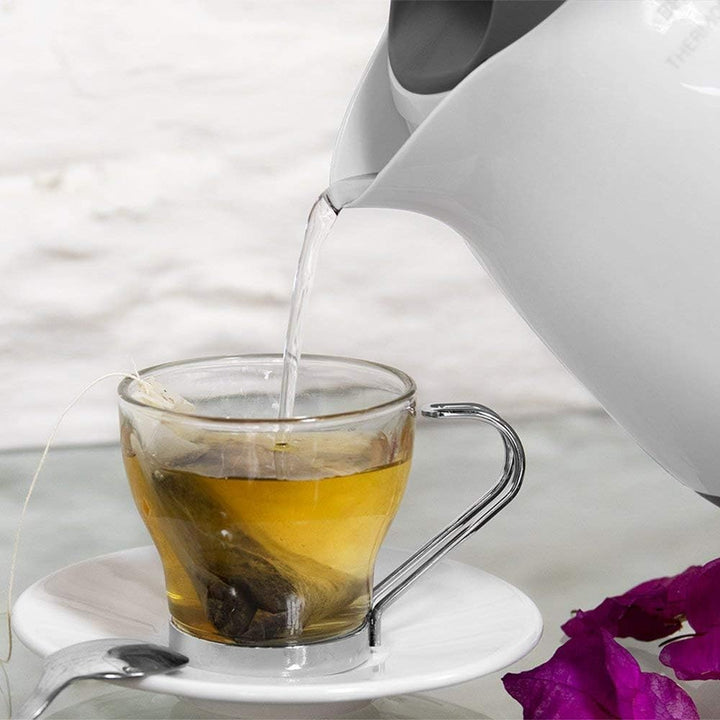 Cecotec Wasserkocher ThermoSense 120 .1 Liter Kapazität, Verwendung ohne Kabel mit 360-Grad-Basis, A