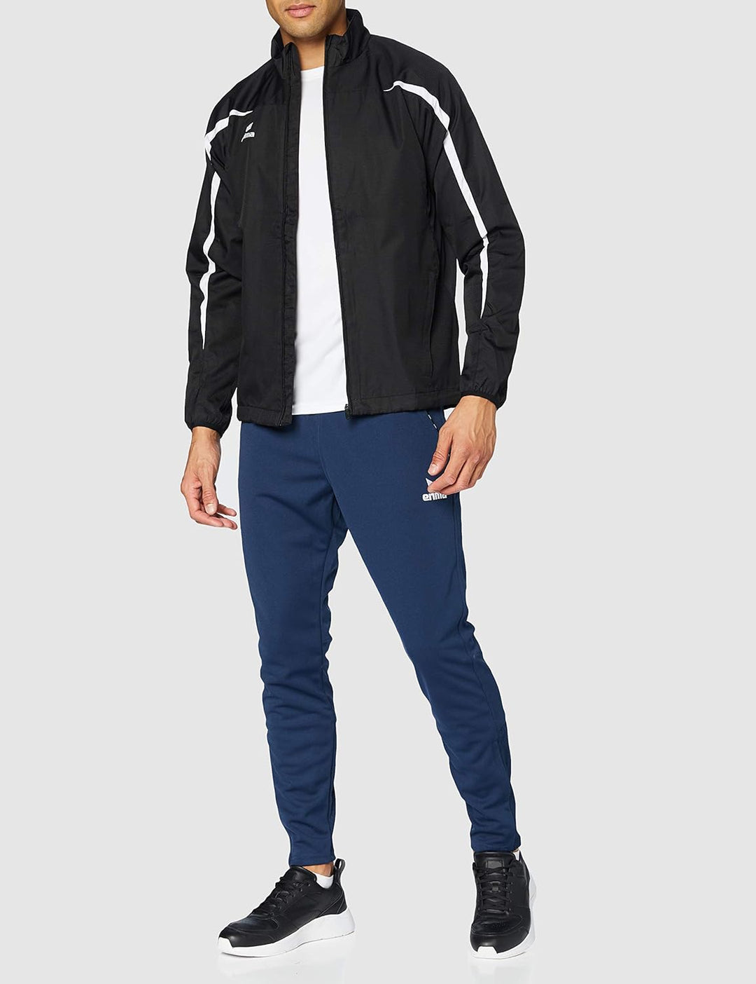 Erima Unisex Herren und Kinder mit Wadeneinsatz 2.0 Trainingshose, New Navy