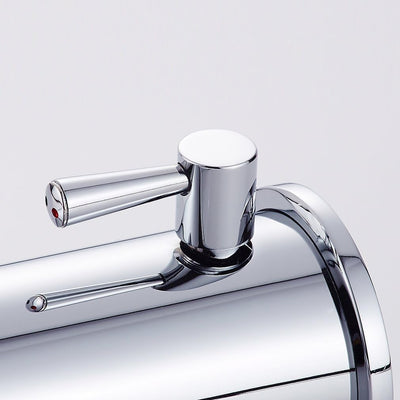 Auralum Infrarot Wasserhahn Bad mit Sensor Automatisch Badarmatur Berührungsloser Waschtischarmatur