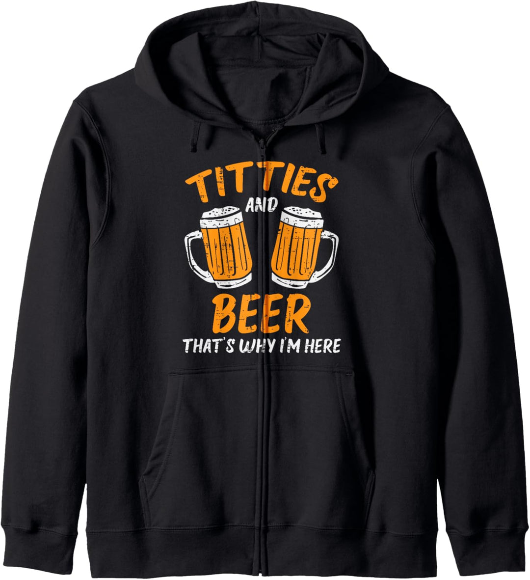 Titties und Bier Oktoberfest Lustig Deutsch Festival Party Männer Kapuzenjacke